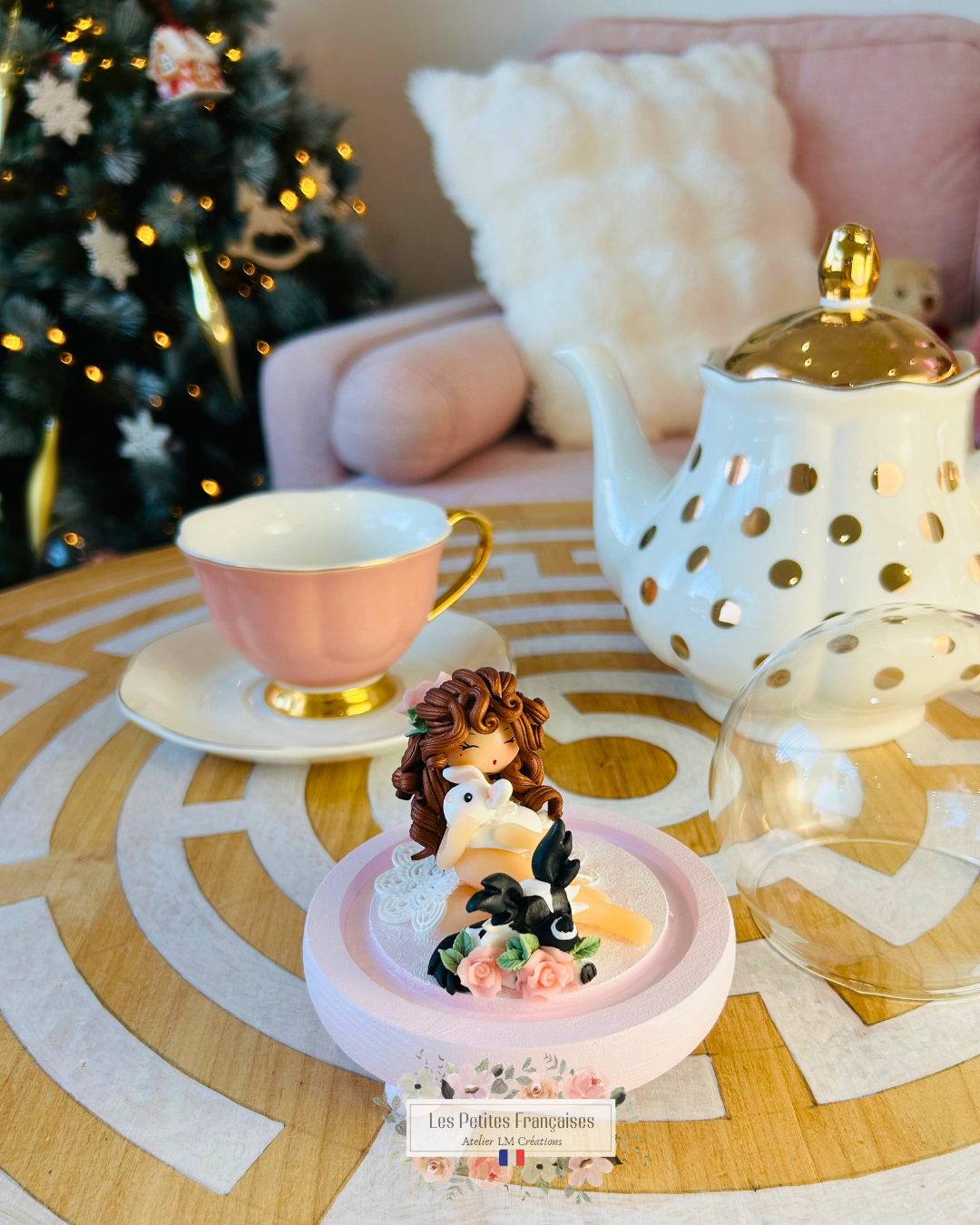 Flora - Poupée Bohème - Sculpture d'Art Unique