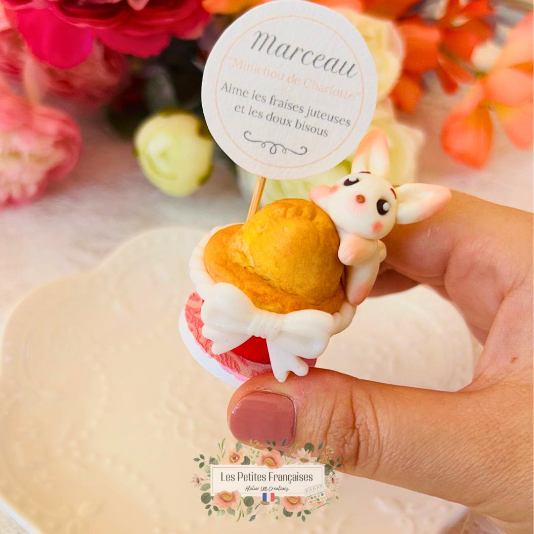 Marceau - Petit Lapin Blanc - Sculpture d'Art Unique