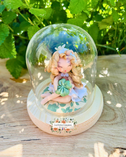 Flavie - Trèfle Porte-Bonheur - Sculpture d'Art Unique