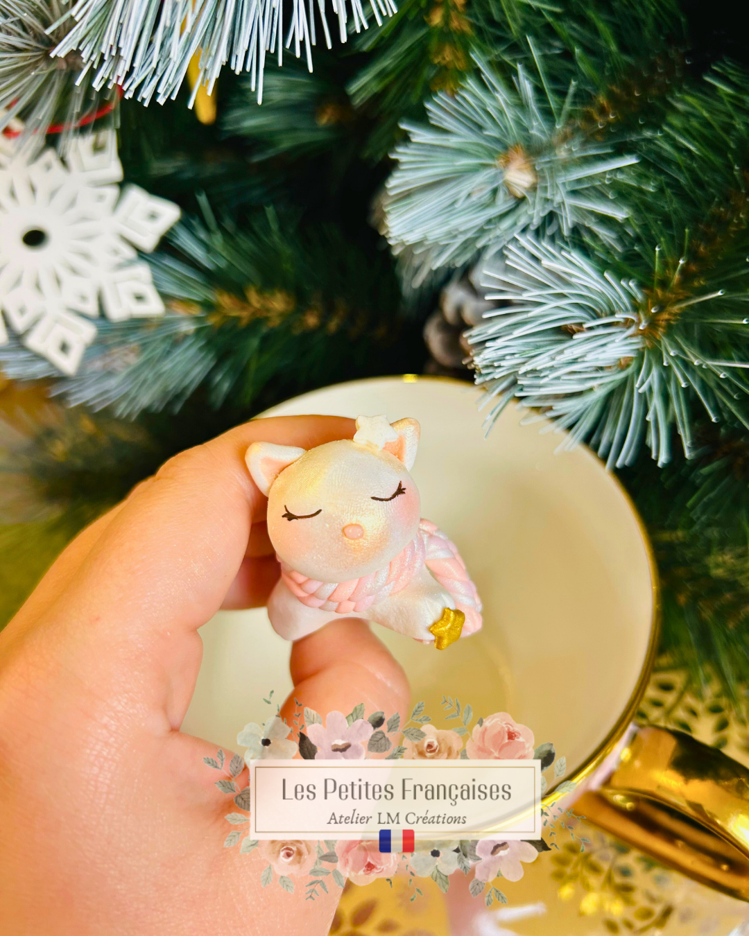 Chat - Prénom Personnalisé - Edition Noël 2025