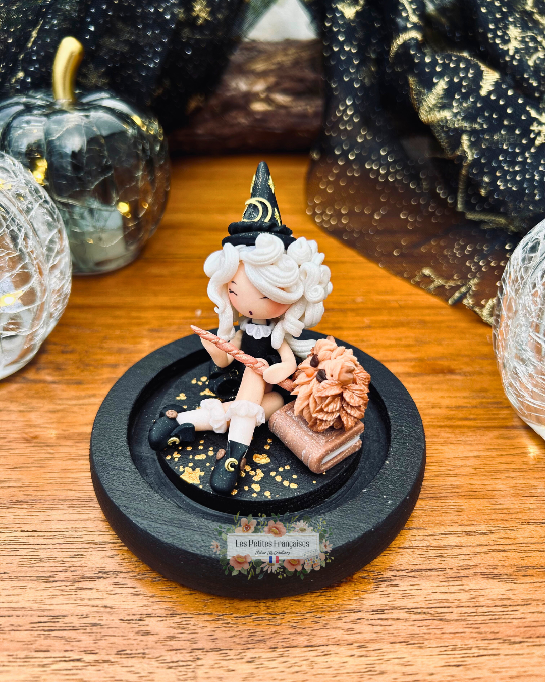 Anastasie - Poupée Magicienne - Sculpture d'Art Unique