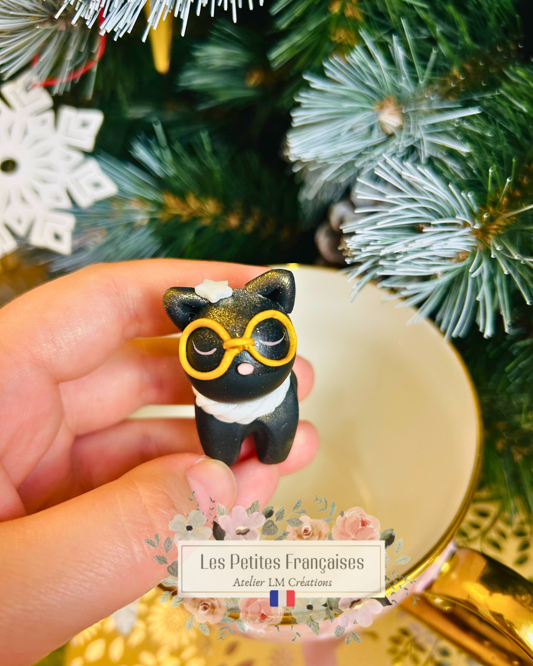 Chat - Prénom Personnalisé - Edition Noël 2025