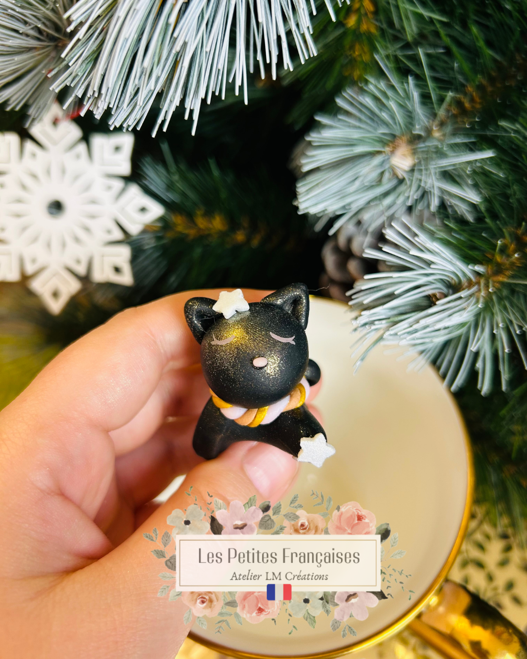 Chat - Prénom Personnalisé - Edition Noël 2025