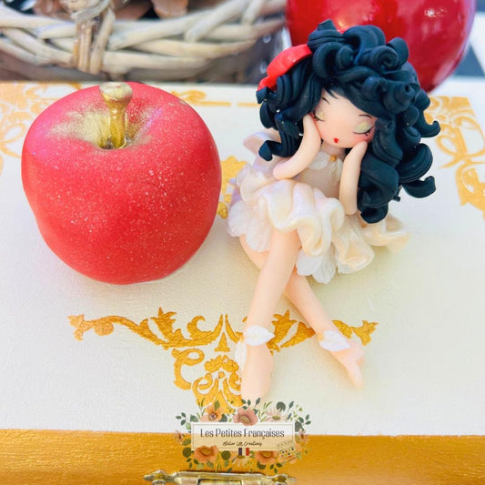 Le Coffret de Blanche Neige - Coffret de Contes - Sculpture d'Art Unique