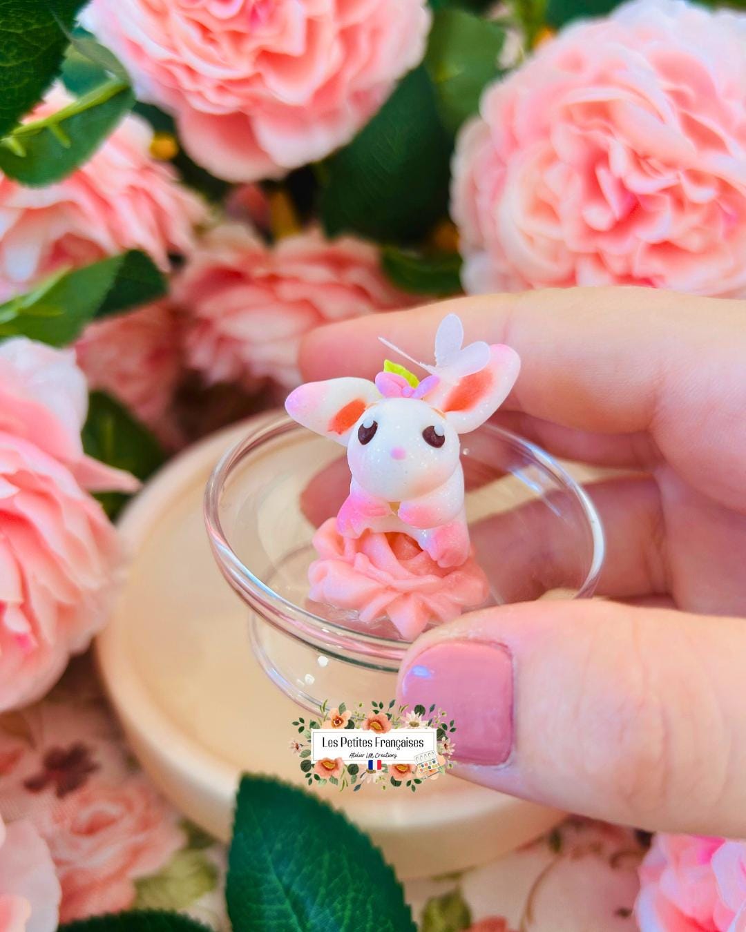 Colombe - Sculpture d'Art Unique - Sous Cloche