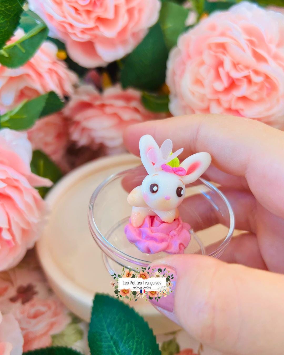 Suzette - Sculpture d'Art Unique - Sous Cloche