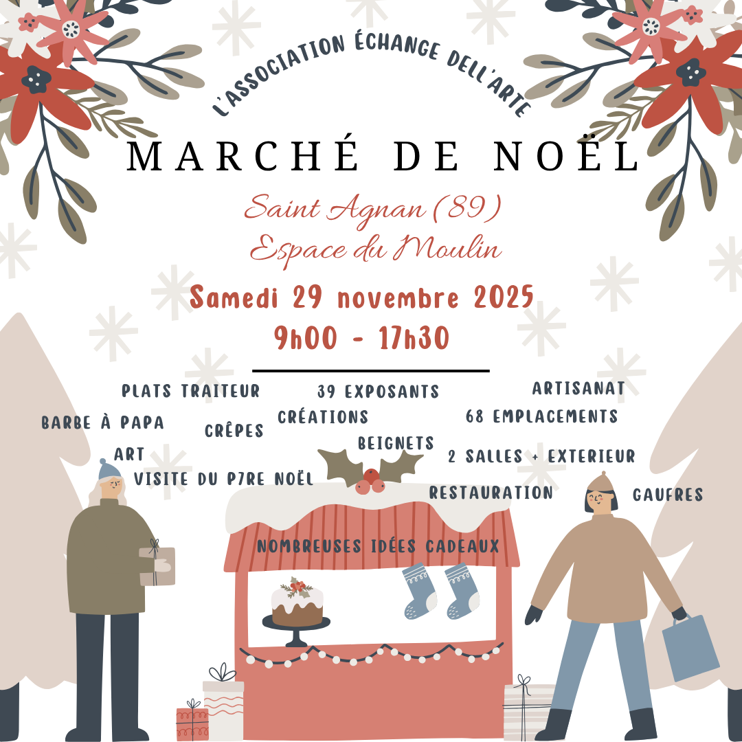 Les Petites Françaises au Marché de Noël de Saint-Agnan