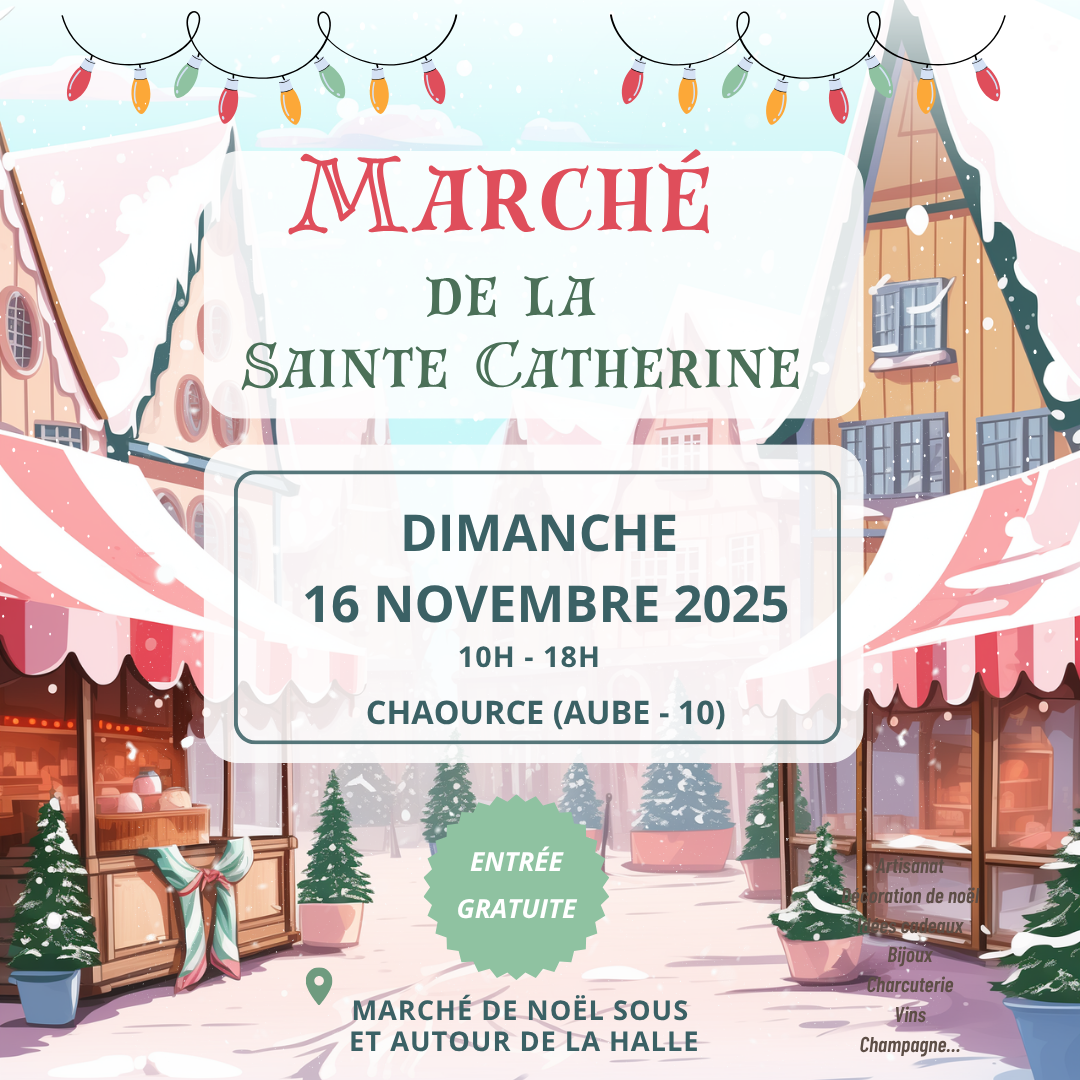 Le premier marché de Noël de la saison !