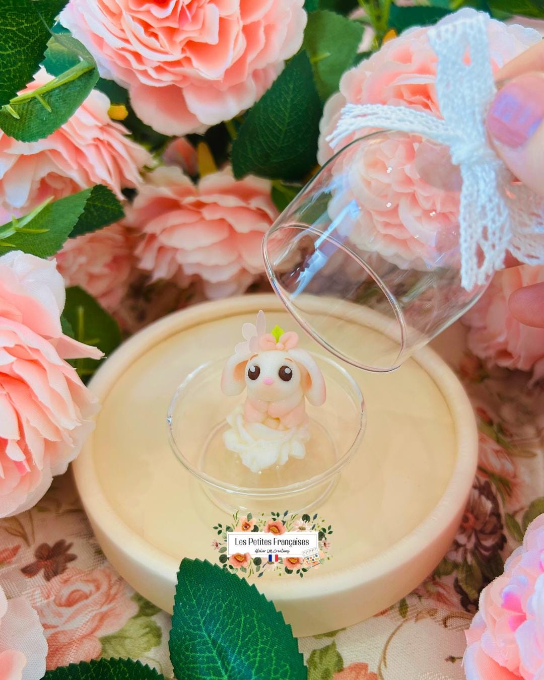 Lucette - Sculpture d'Art Unique - Sous Cloche