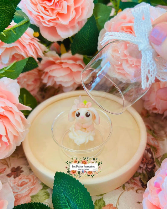 Lucette - Sculpture d'Art Unique - Sous Cloche