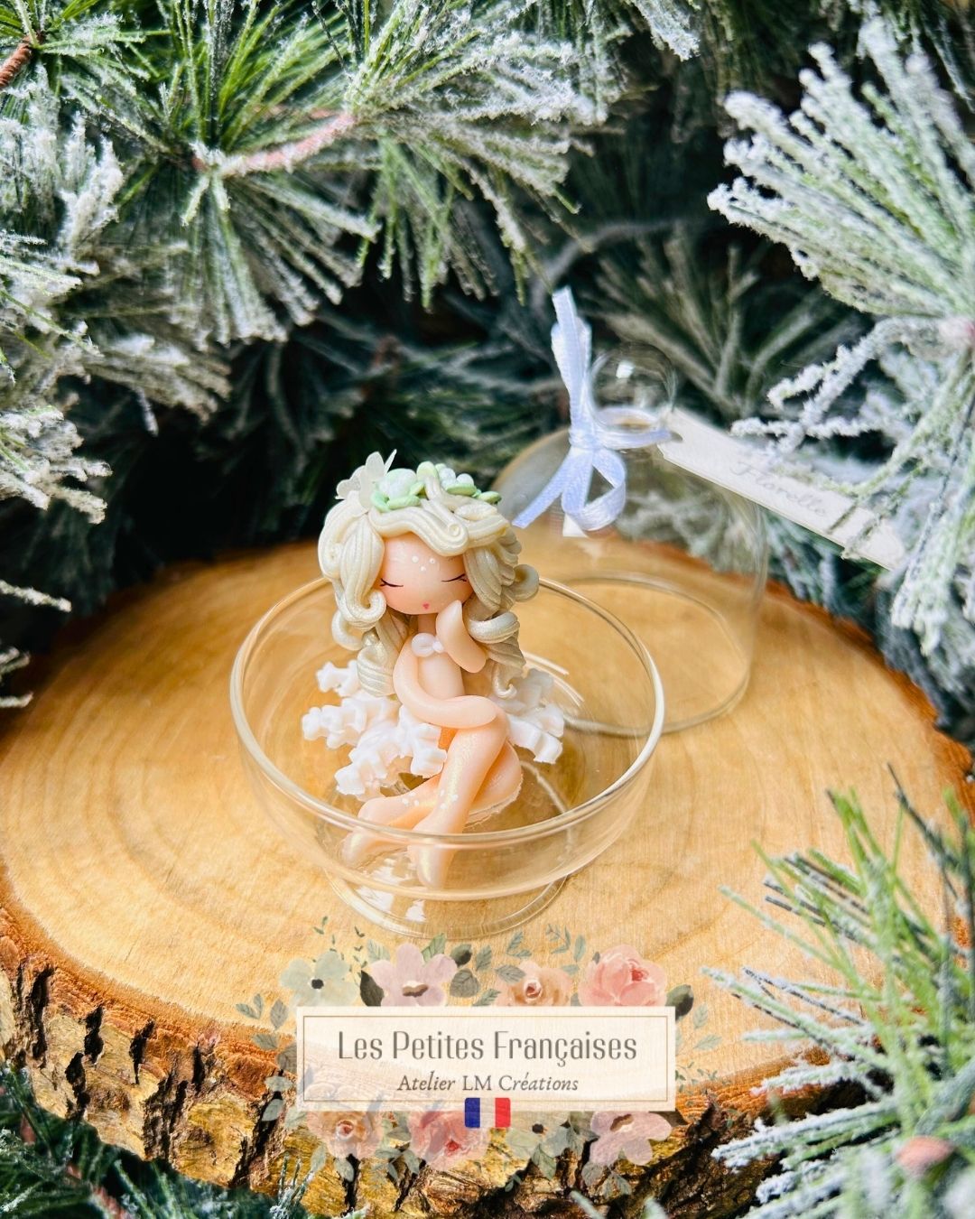 Florelle - Poupée Féérique - Sculpture d'Art Unique