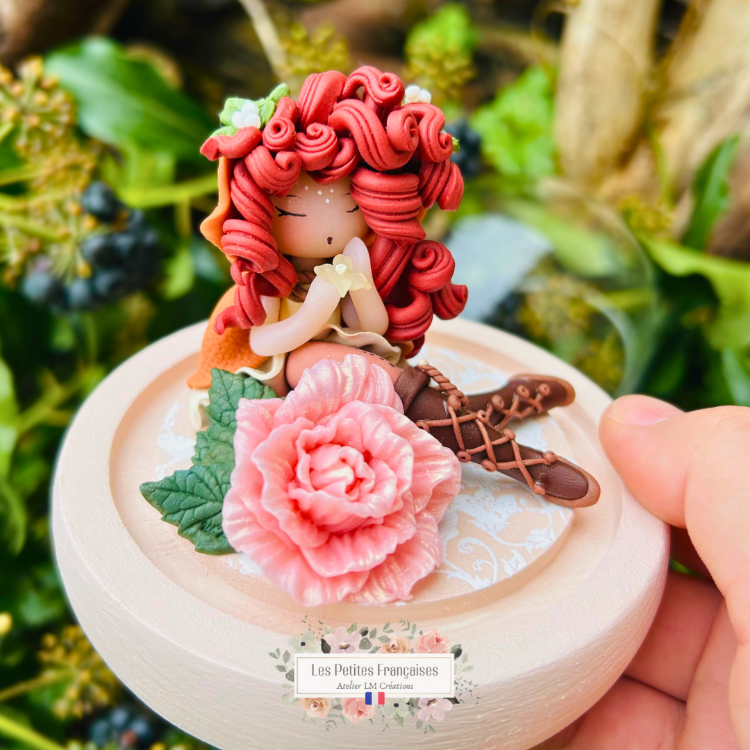 Sélénia - Poupée Elfique - Sculpture d'Art Unique