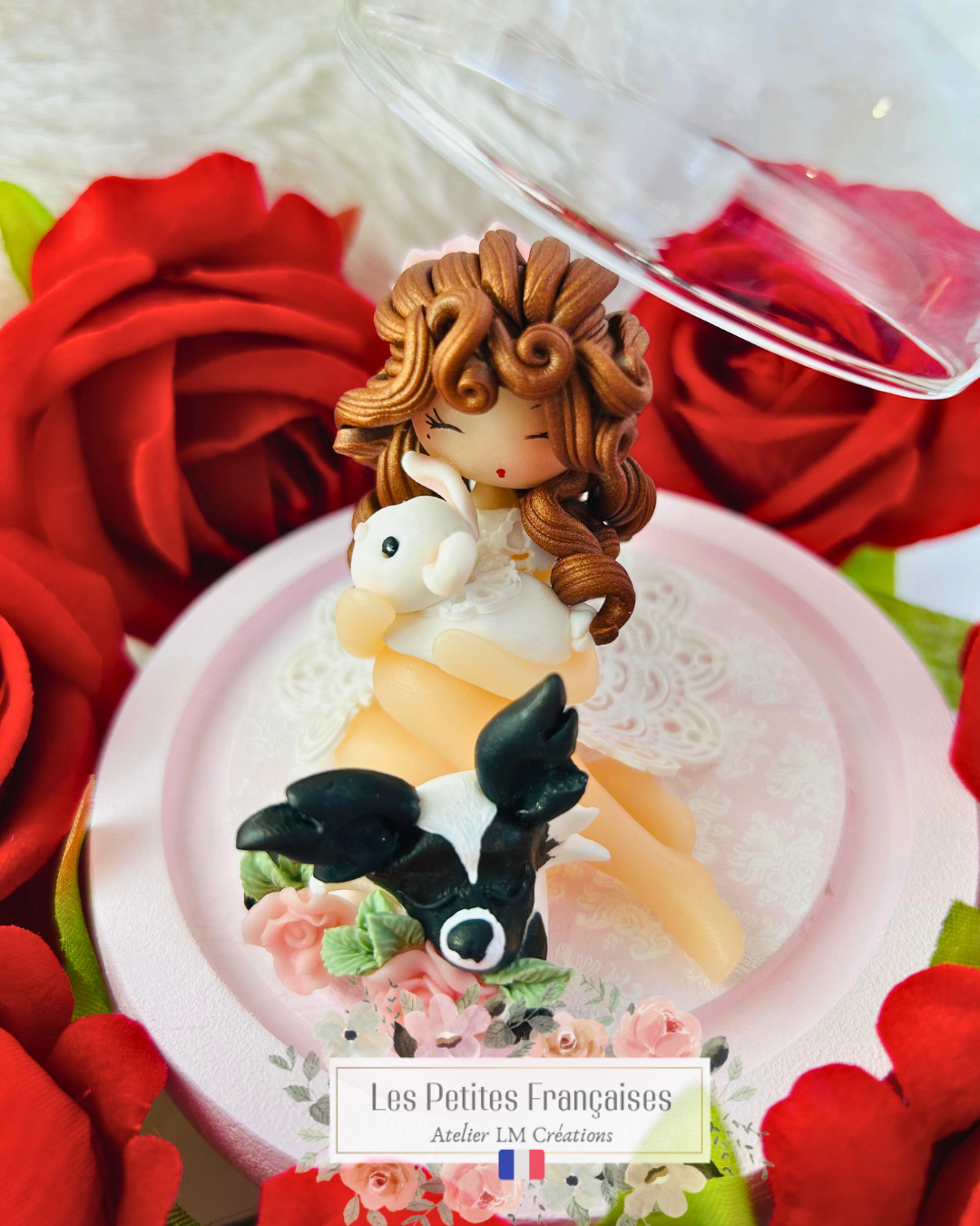 Flora - Poupée Bohème - Sculpture d'Art Unique