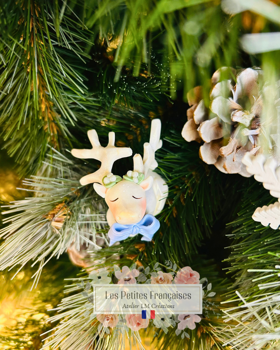 Armand - Cerf Blanc des Forêts Enneigées