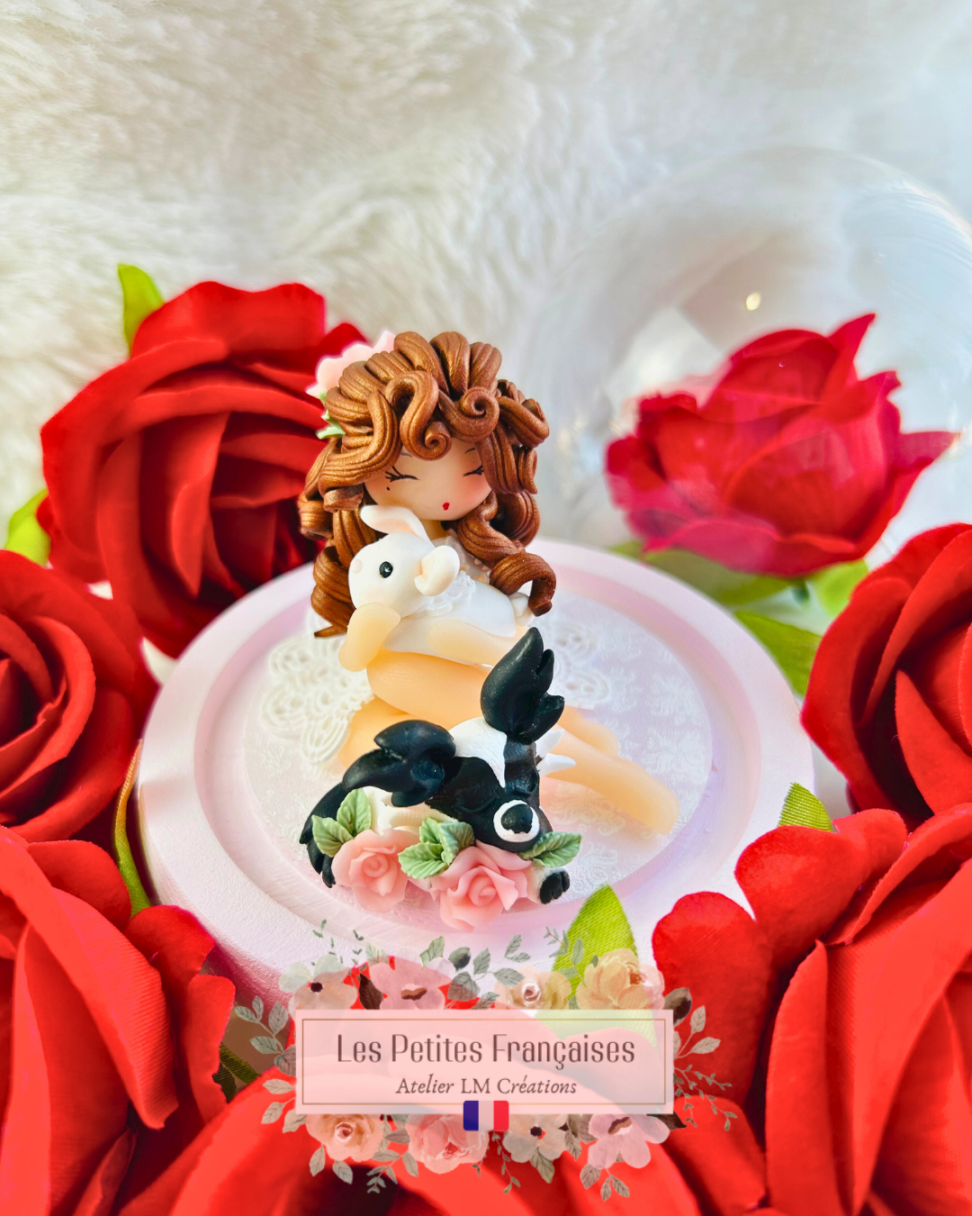 Flora - Poupée Bohème - Sculpture d'Art Unique