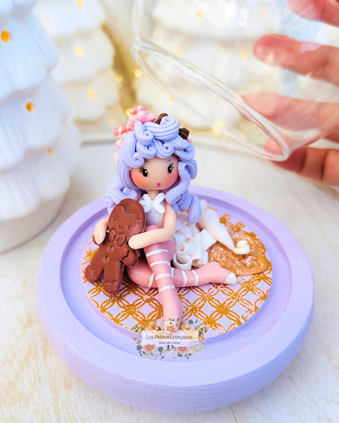 Élinorée - Lutine Pâtissière - Sculpture d'Art Unique