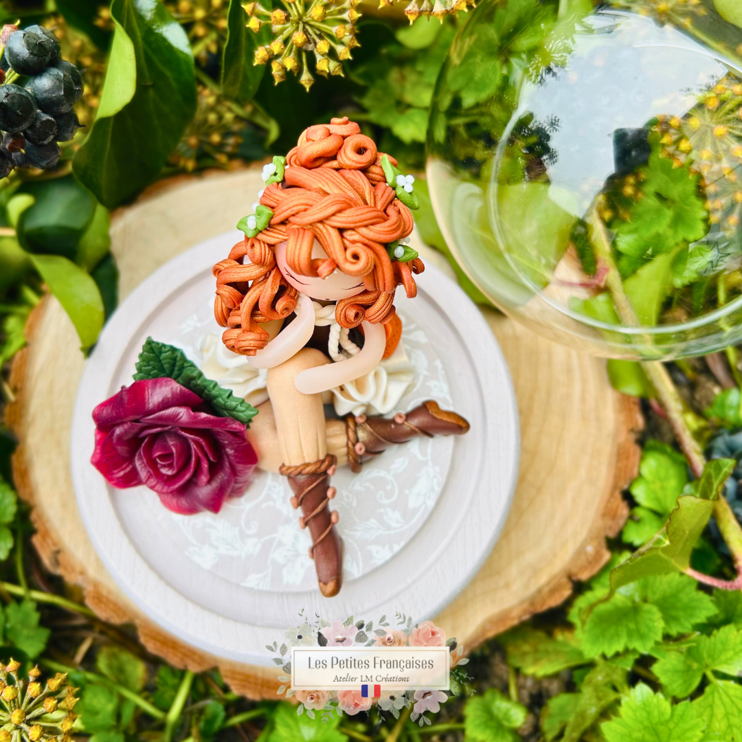 Laureline - Poupée Elfique - Sculpture d'Art Unique