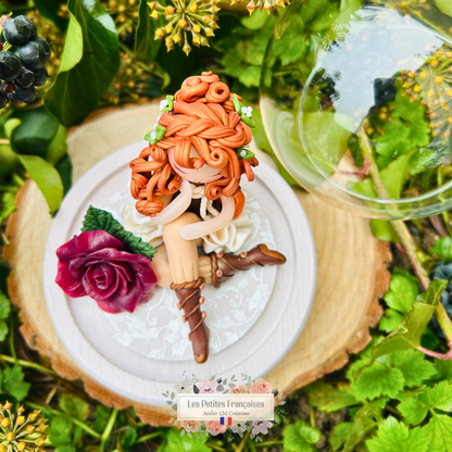 Laureline - Poupée Elfique - Sculpture d'Art Unique