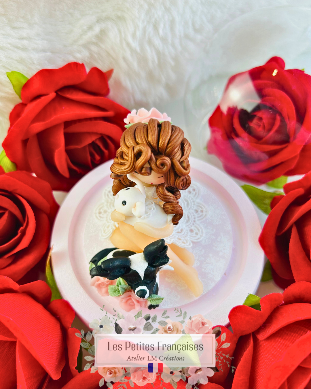 Flora - Poupée Bohème - Sculpture d'Art Unique