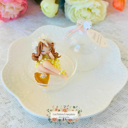 Margot - Sculpture d'Art Unique Parfumé - Sous Cloche