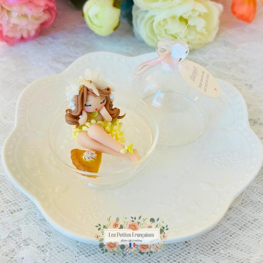 Margot - Sculpture d'Art Unique Parfumé - Sous Cloche