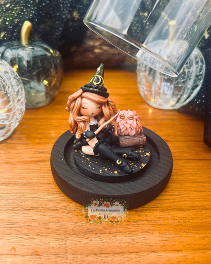 Morgane - Poupée Magicienne - Sculpture d'Art Unique