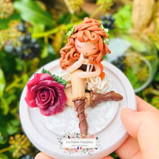 Laureline - Poupée Elfique - Sculpture d'Art Unique