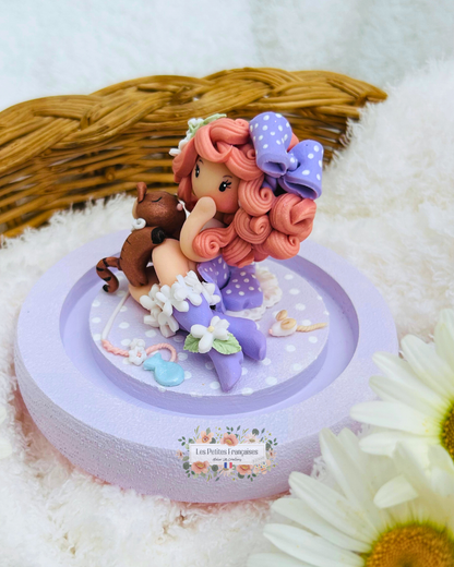 Nadège - Poupée Chat - Sculpture d'Art Unique