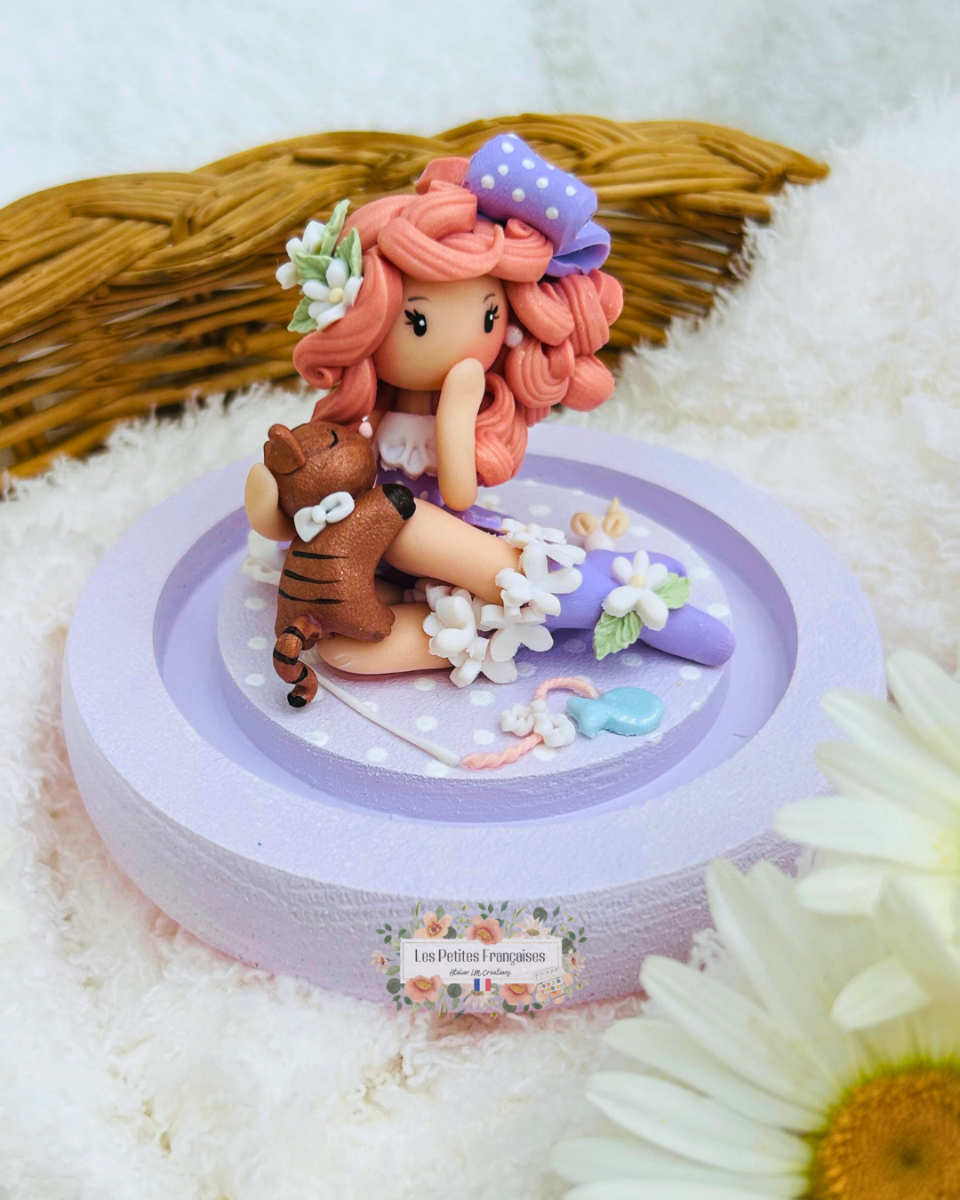 Nadège - Poupée Chat - Sculpture d'Art Unique