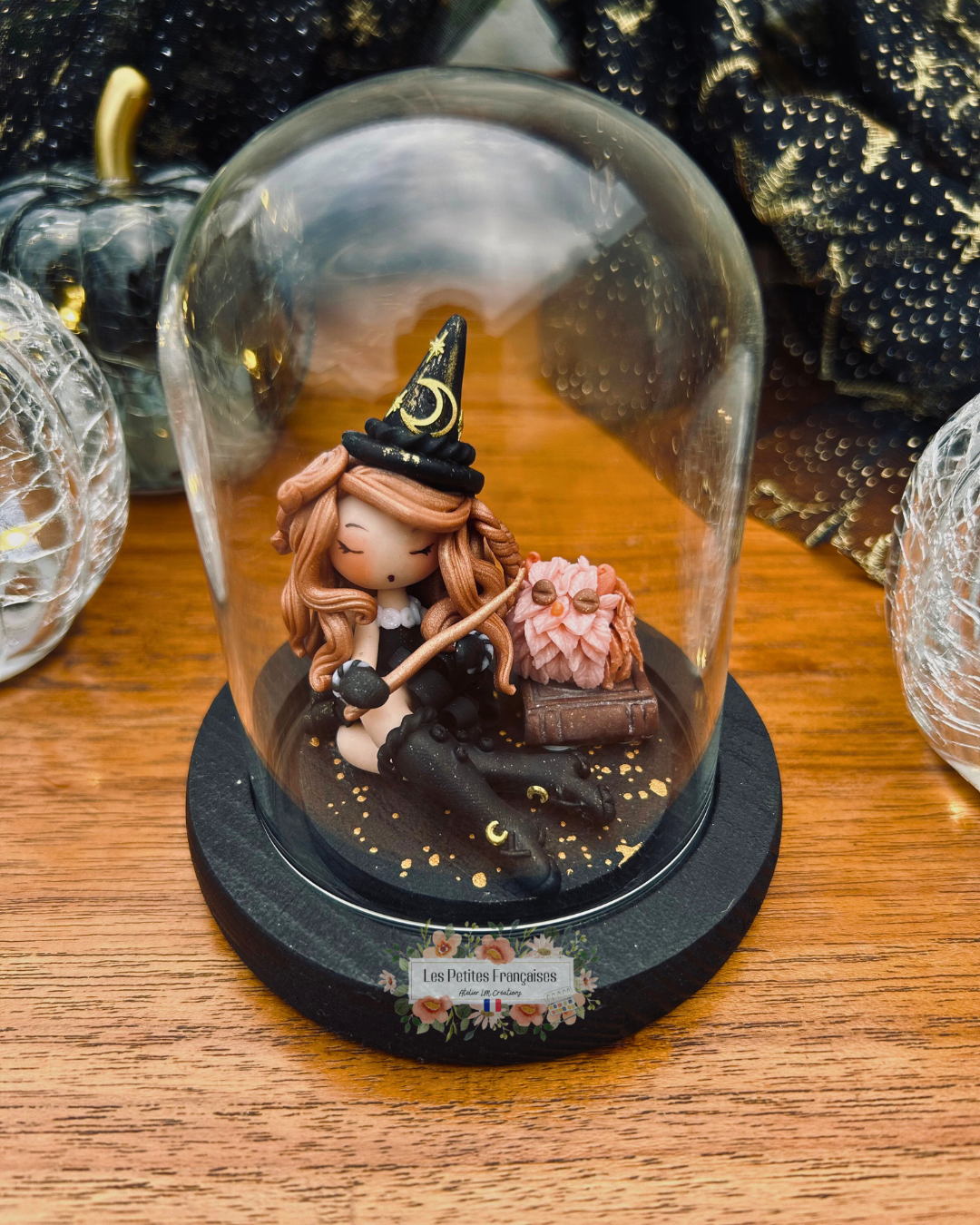 Morgane - Poupée Magicienne - Sculpture d'Art Unique