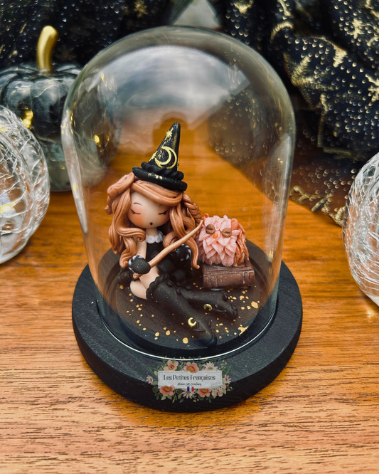 Morgane - Poupée Magicienne - Sculpture d'Art Unique