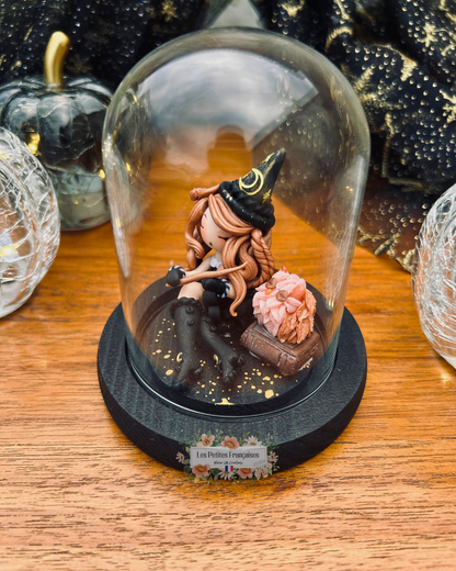 Morgane - Poupée Magicienne - Sculpture d'Art Unique