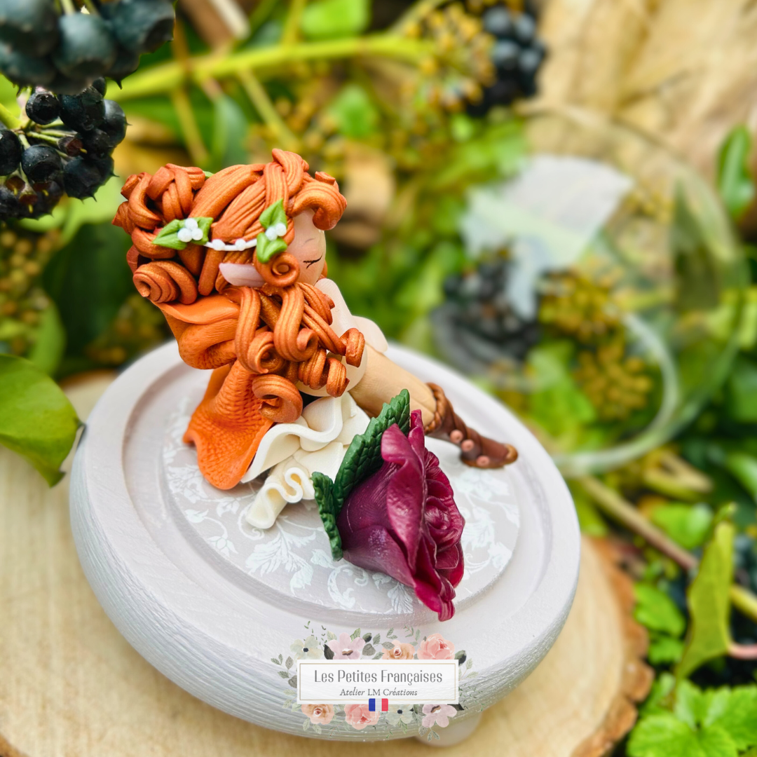 Laureline - Poupée Elfique - Sculpture d'Art Unique