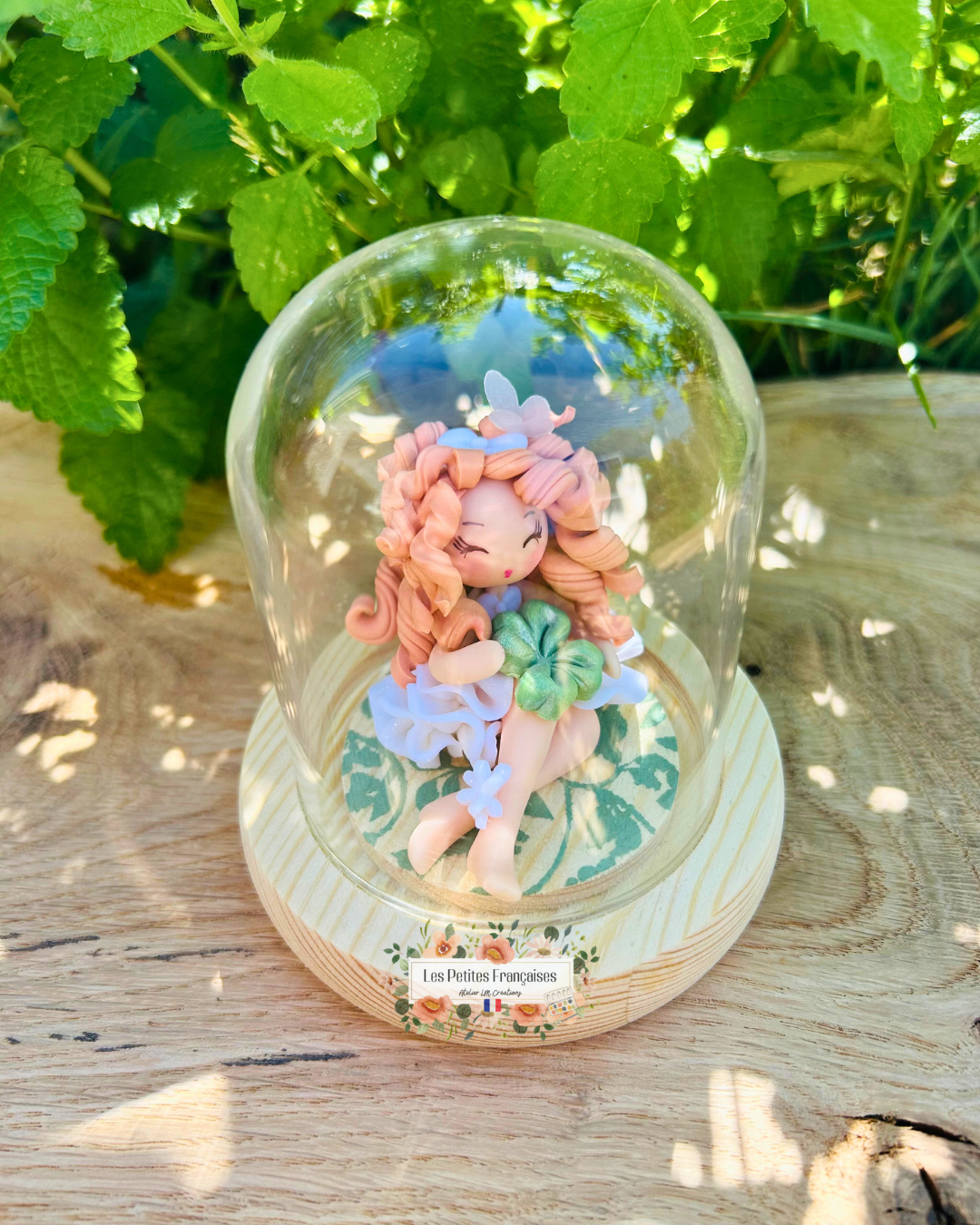 Cyrielle - Trèfle Porte-Bonheur - Sculpture d'Art Unique