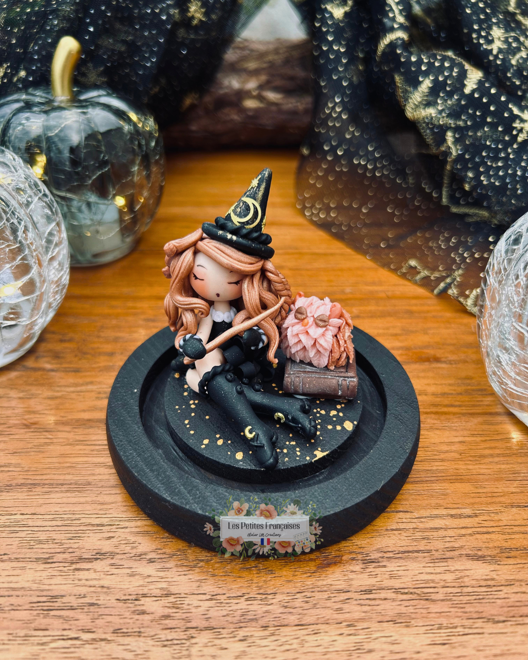 Morgane - Poupée Magicienne - Sculpture d'Art Unique