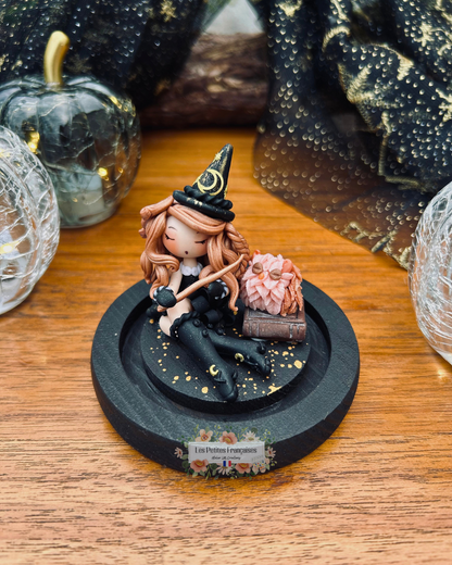 Morgane - Poupée Magicienne - Sculpture d'Art Unique