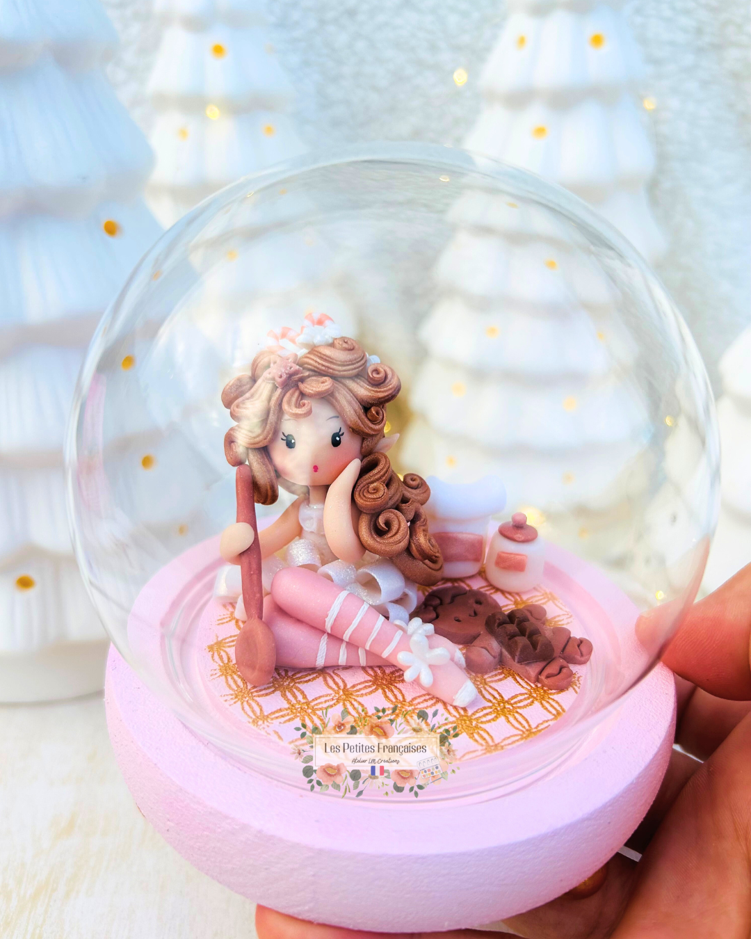 Calissa - Lutine Pâtissière - Sculpture d'Art Unique