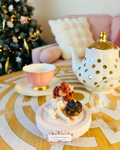 Tiphanie - Poupée Bohème - Sculpture d'Art Unique