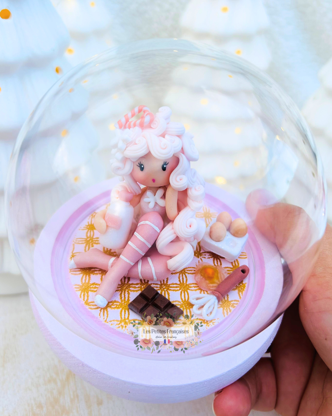 Dana - Lutine Pâtissière - Sculpture d'Art Unique