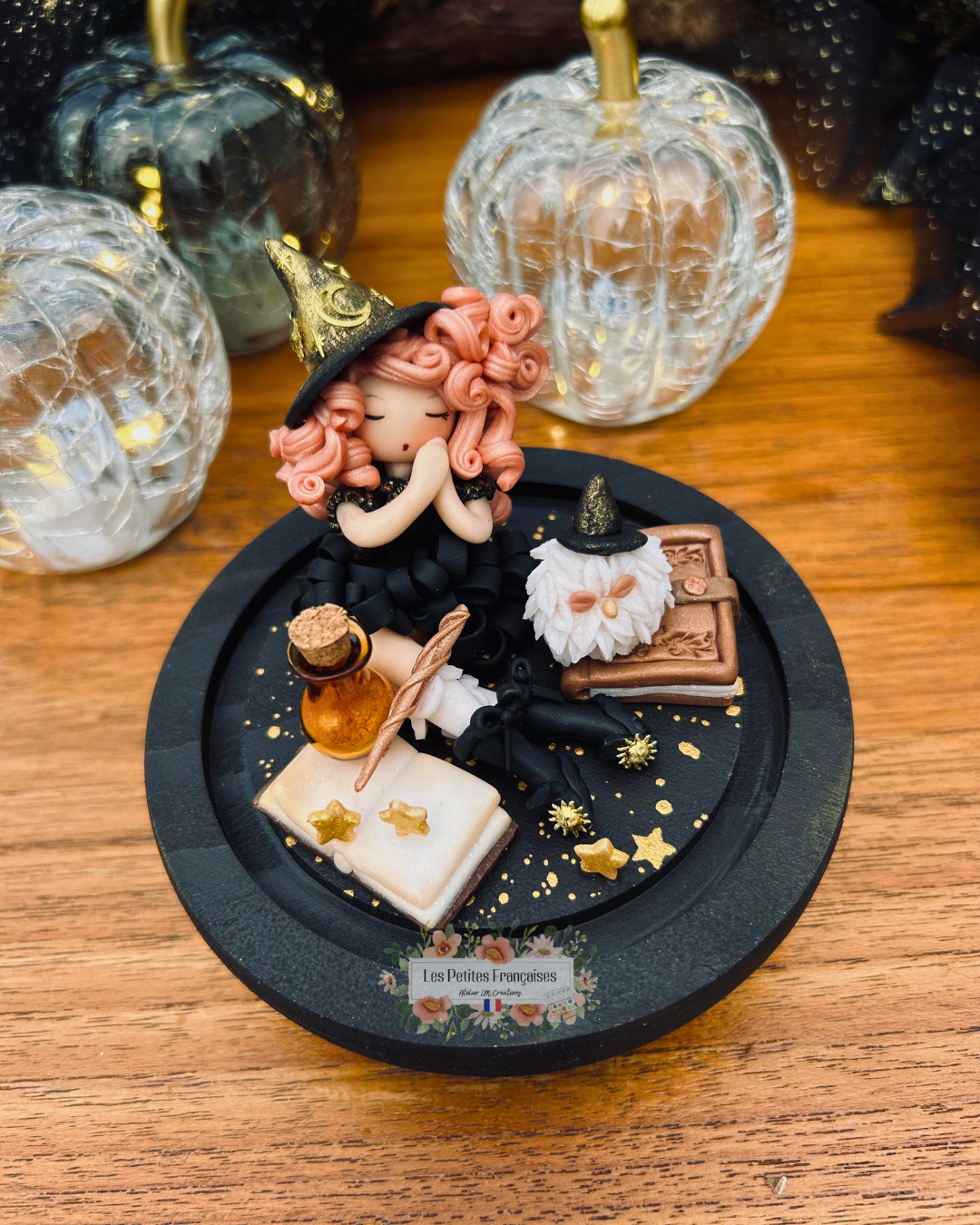 Séraphine - Poupée Magicienne - Sculpture d'Art Unique