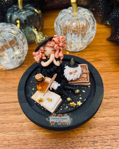 Séraphine - Poupée Magicienne - Sculpture d'Art Unique