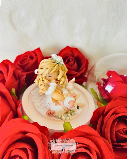 Caroline - Poupée Bohème - Sculpture d'Art Unique