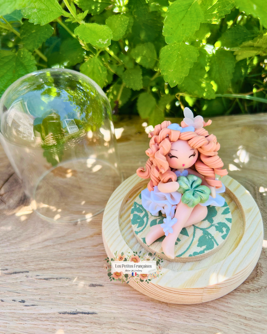 Cyrielle - Trèfle Porte-Bonheur - Sculpture d'Art Unique