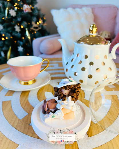 Victorine - Poupée Bohème - Sculpture d'Art Unique