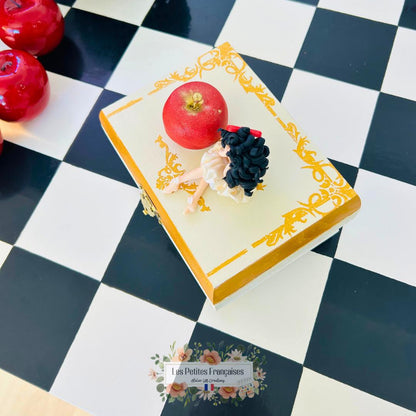 Le Coffret de Blanche Neige - Coffret de Contes - Sculpture d'Art Unique