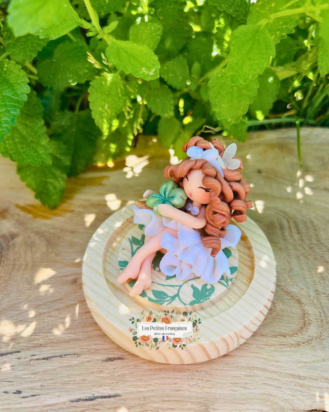 Camille - Trèfle Porte-Bonheur - Sculpture d'Art Unique