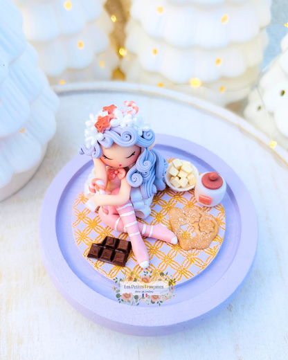 Almée - Lutine Pâtissière - Sculpture d'Art Unique