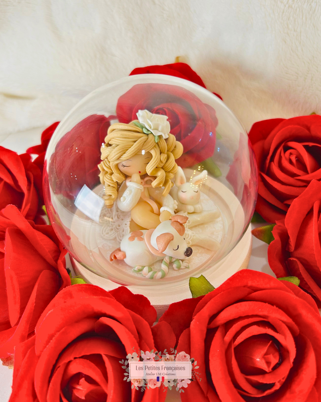 Caroline - Poupée Bohème - Sculpture d'Art Unique