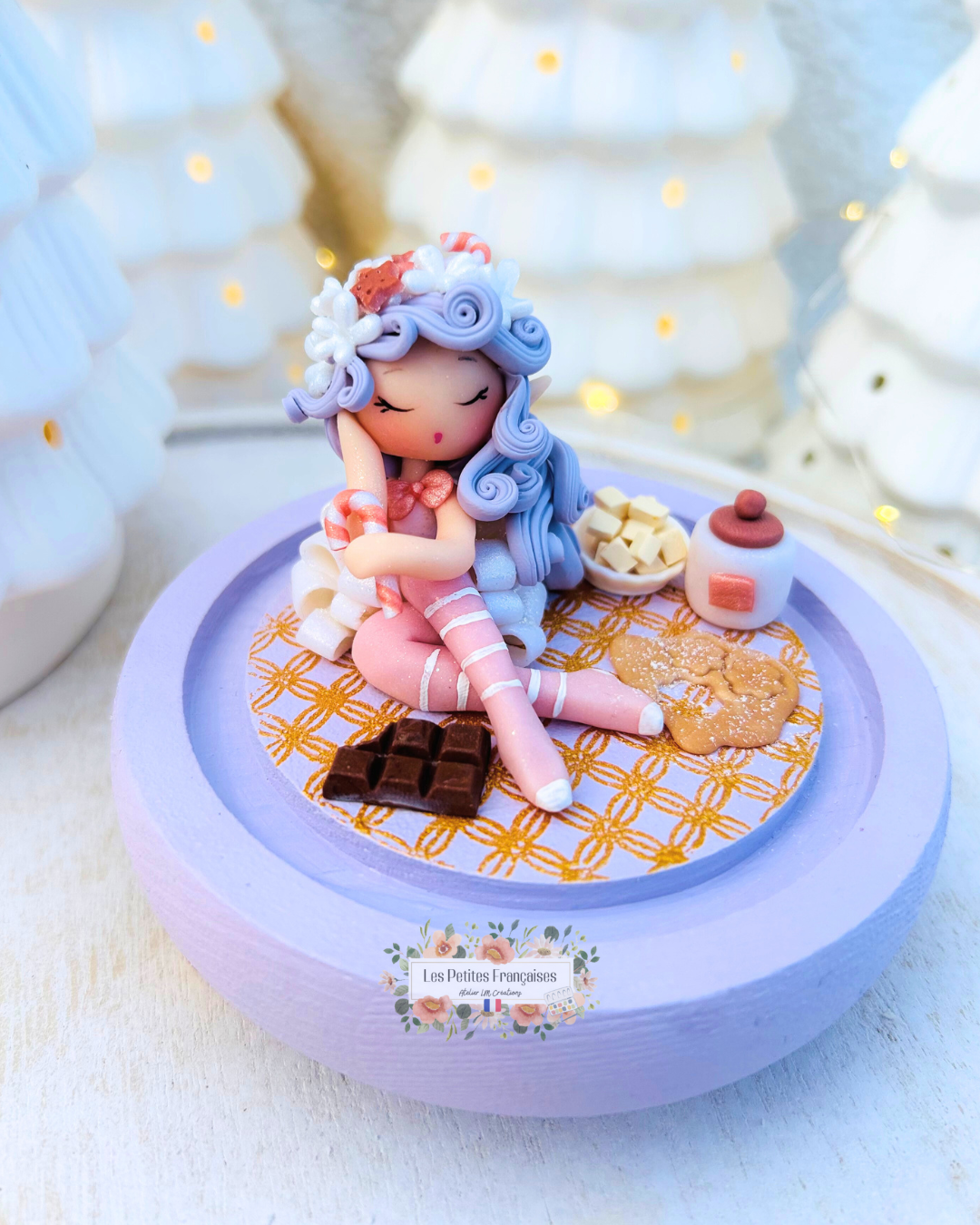 Almée - Lutine Pâtissière - Sculpture d'Art Unique