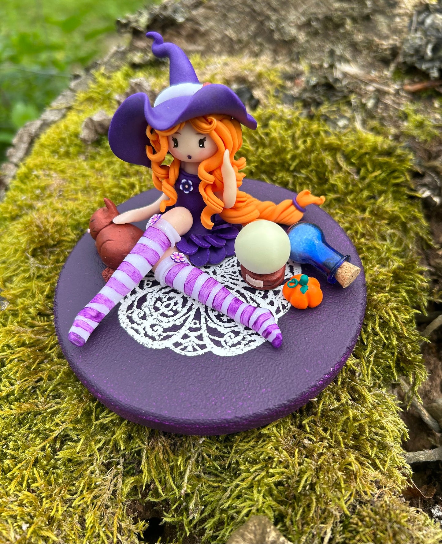 Cassandre - Sorcière de Divination - Sculpture d'Art Unique